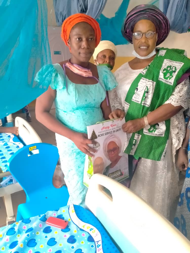 ONDO NCWS HONOURS BABIES OF THE YEAR WITH GIFTS