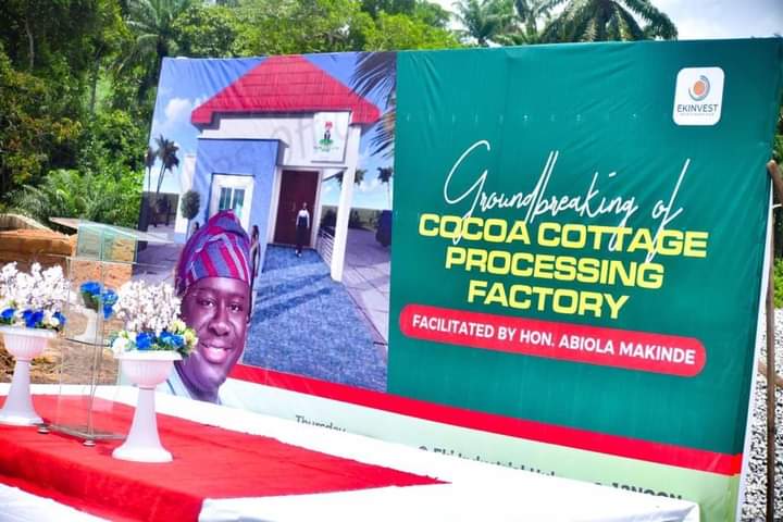 Encomiums as Makinde Flags Off Cocoa Cottage Processing Factory in Ondo