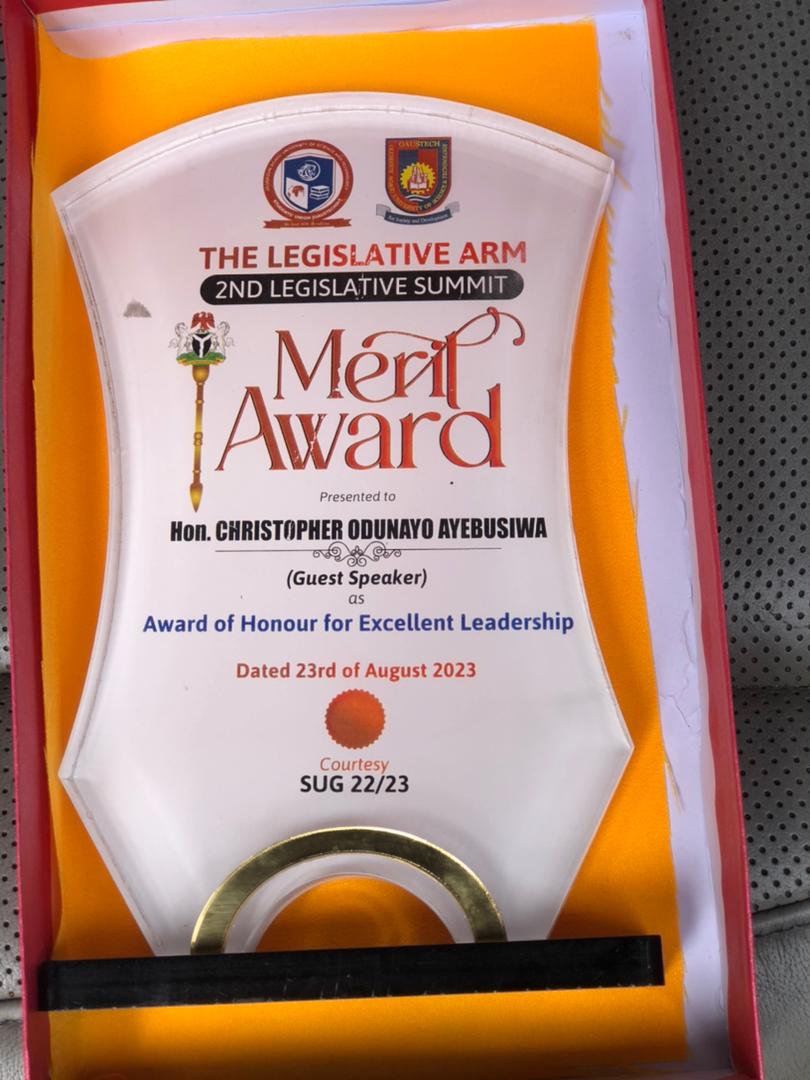 Leadership Comes with Responsibilities, Chris Ayebusiwa Tells Student Leaders Leadership Comes with Responsibilities, Chris Ayebusiwa Tells Student Leaders