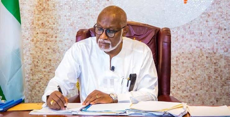 Akeredolu: No Going Back On Port Ondo Akeredolu: No Going Back On Port Ondo