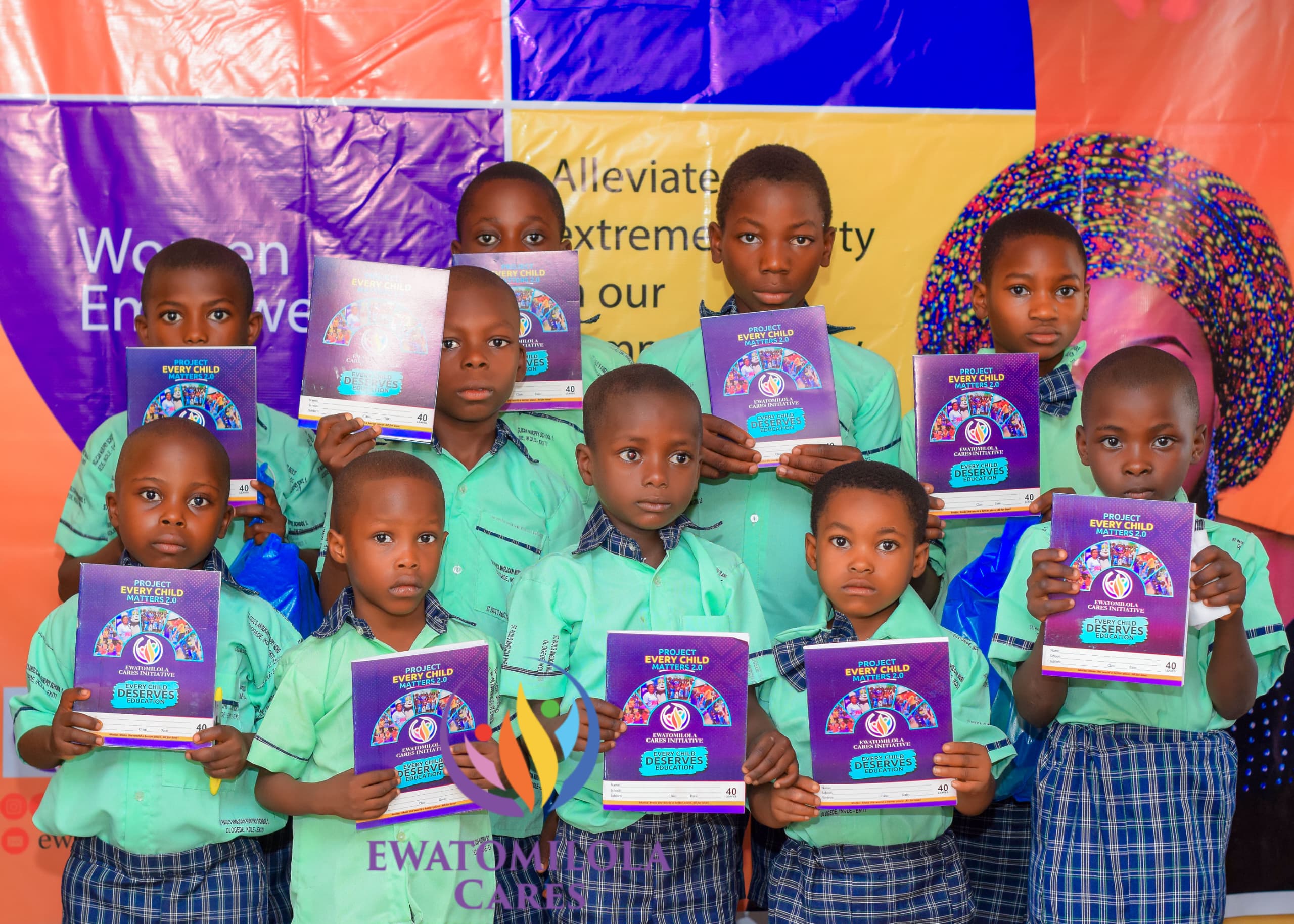 Encomiums as Ewatomilola Cares Initiative donates to Ekiti pupils