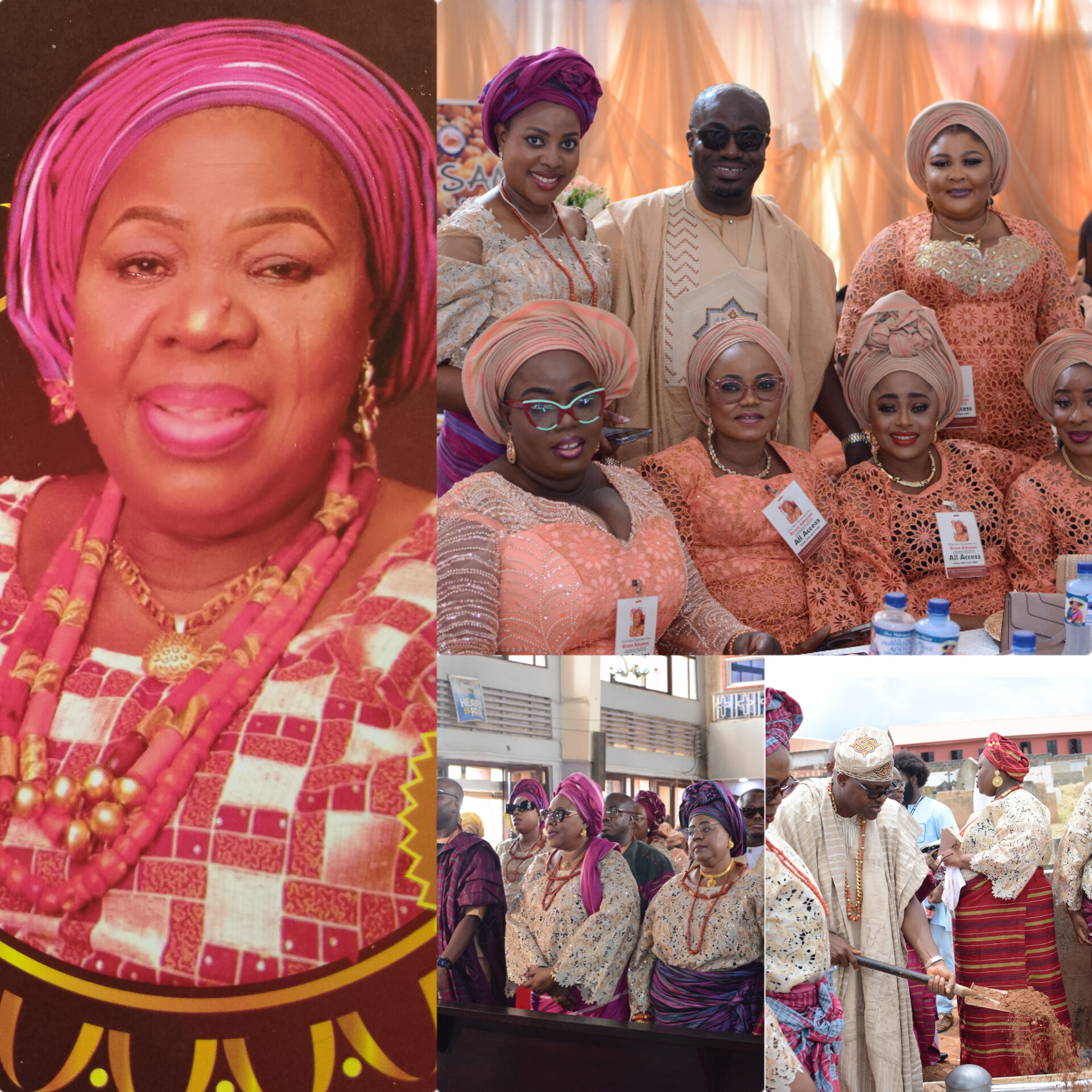 Ondo Agog as Chief Mrs. Oluwawemimo Grace Adeyeye was Laid to Rest