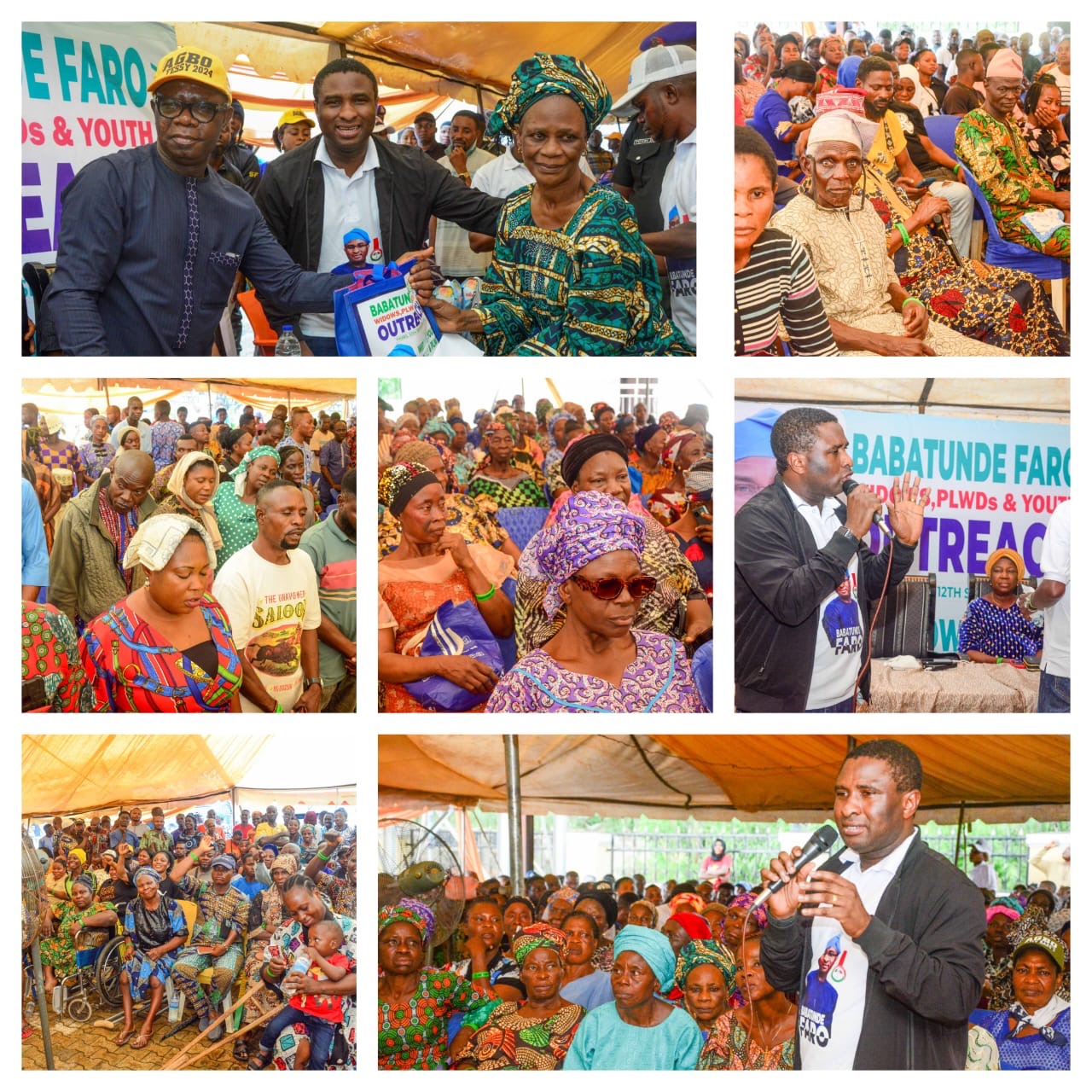 PDP Chieftain, Hon. Faro Empowers Over 1,000 Widows, PLWDs, Youths, Drum Support for Agboola Ajayi