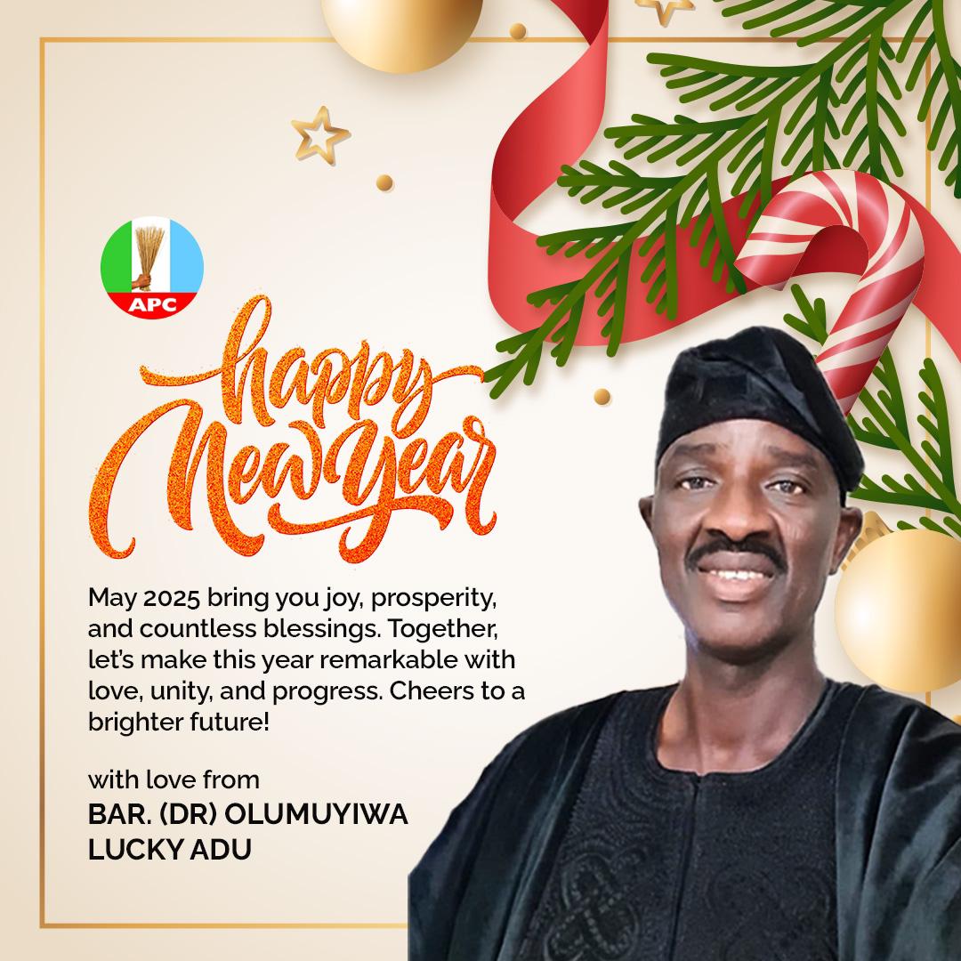 New Year: Bar. Olumuyiwa Adu Sends Message of Hope