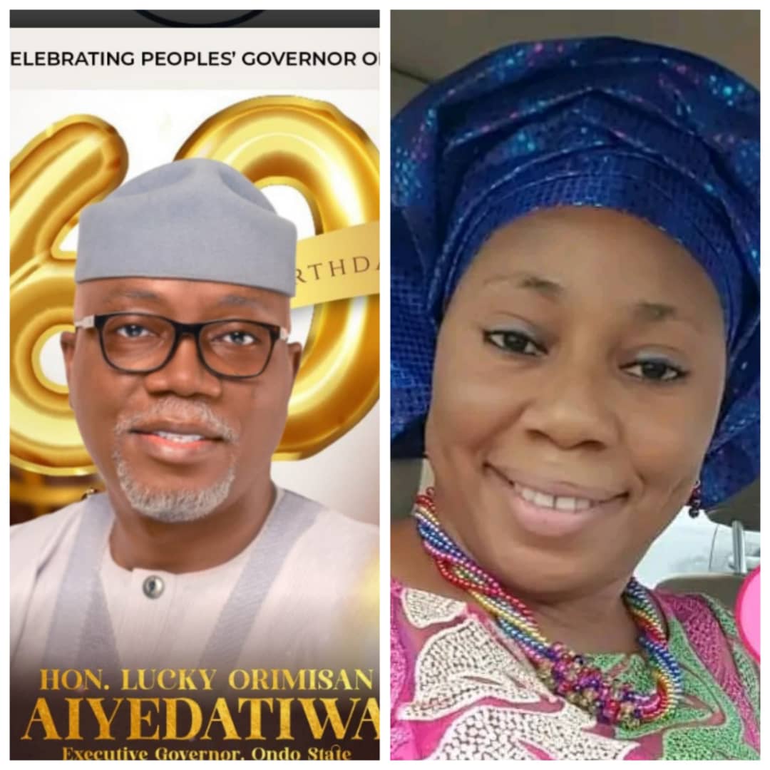 Hon. Chief Mrs. Mobolaji Adejuyigbe (SUARA), Celebrates Gov. Aiyedatiwa on 60th Birthday