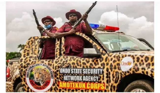 Ondo: Amotekun Arrests 300 Suspects in Three Months