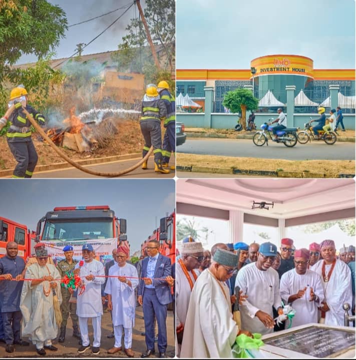 Engr. Olawoye Applauds Gov. Aiyedatiwa’s Commitment to Infrastructure and Investment, as He commissions Investment House, others