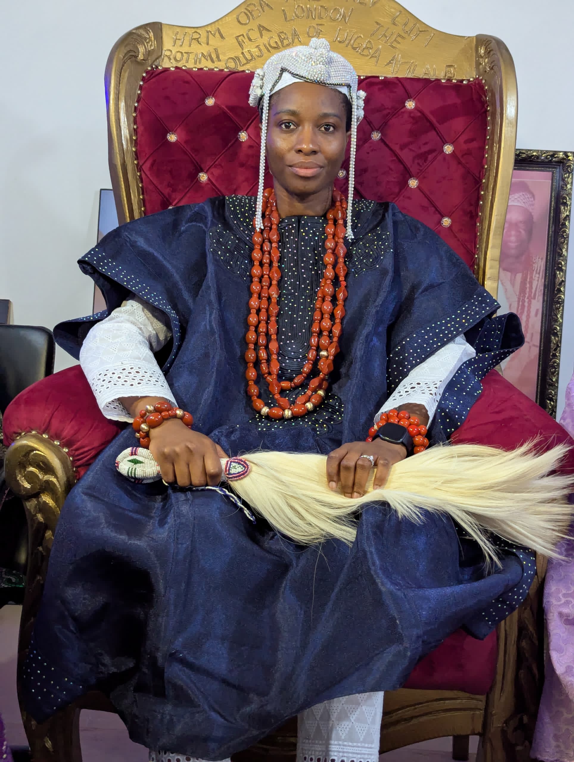 HRH Oyewunmi Rotimi Akinbosotu Installed as Ijigba Regent in a Grand Ceremony HRH Oyewunmi Rotimi Akinbosotu Installed as Ijigba Regent in a Grand Ceremony