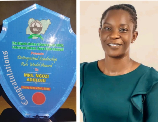 Federated Chapel @ 10: Topshotnews Publisher, Ngozi Aduloju Bags NUJ’s Media Role Model Award Federated Chapel @ 10: Topshotnews Publisher, Ngozi Aduloju Bags NUJ’s Media Role Model Award