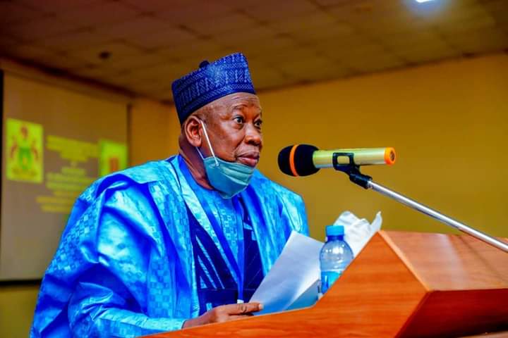 Ganduje Resigns as APC Chairman Amid Tensions Over Kwankwaso’s Planned Defection