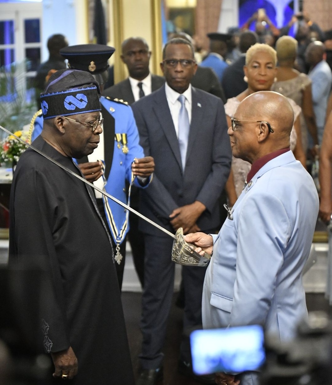 President Tinubu Honoured with Knight Commander Title During Historic Visit to Saint Lucia President Tinubu Honoured with Knight Commander Title During Historic Visit to Saint Lucia
