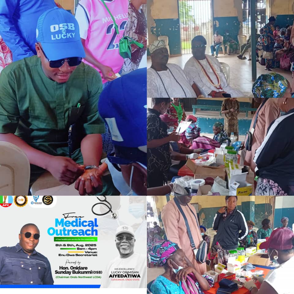 Ayedatiwa Aide, OSB Medical Outreach Exceeds Expectations As Over 300 Lives Touched Ayedatiwa Aide, OSB Medical Outreach Exceeds Expectations As Over 300 Lives Touched