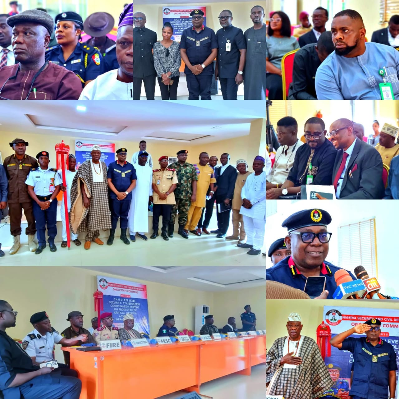 NSCDC ONDO LAUNCHES COMMITTEE ON PROTECTION OF CRITICAL NATIONAL ASSETS AND INFRASTRUCTURE