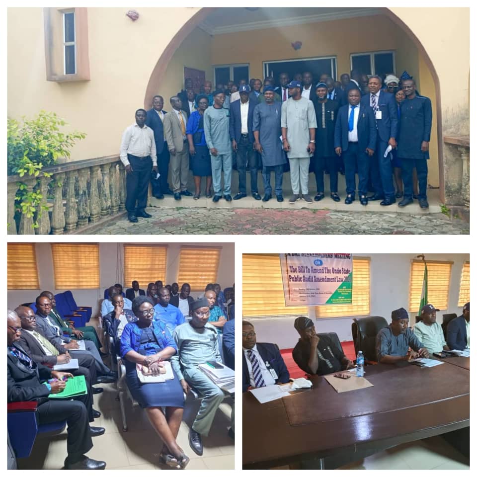 Ondo Assembly Hosts Stakeholders’ Meeting on Public Audit Law Amendment Ondo Assembly Hosts Stakeholders’ Meeting on Public Audit Law Amendment