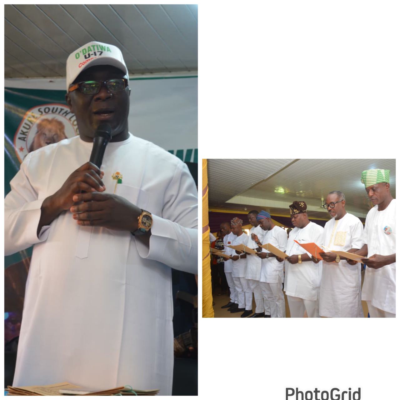 Akure South Chair, Dr Fasua Swears in Supervisory Councilors and Special Advisers Akure South Chair, Dr Fasua Swears in Supervisory Councilors and Special Advisers