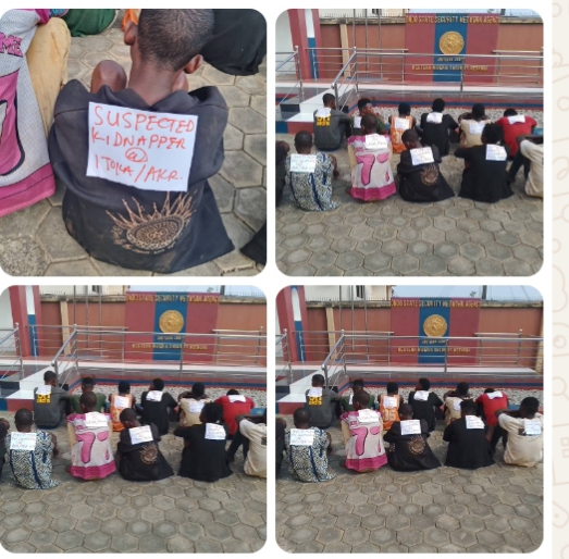 Ondo Amotekun Parades 12 Suspected Criminals, Records Decline in Kidnapping Cases* Ondo Amotekun Parades 12 Suspected Criminals, Records Decline in Kidnapping Cases*