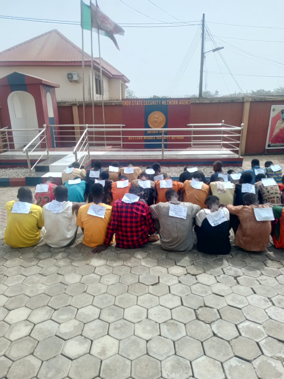Amotekun Parades 32 Suspects, Assures Ondo Residents of Sustained Security