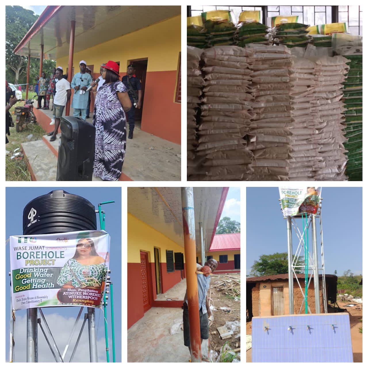 Hon.Witherspoon Commissions Modern School Project in Owo, Pledges More Grassroots Devt.