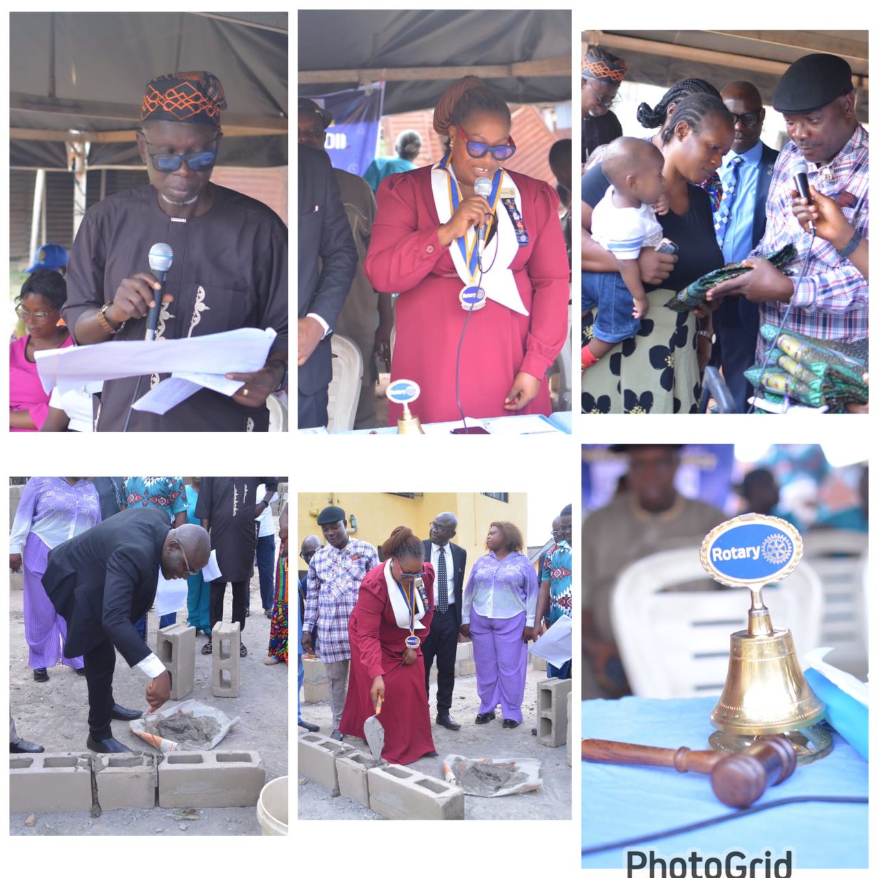 Rotary Club of Akure Metro Breaks Ground for FUTA Teaching Hospital Crèche Project