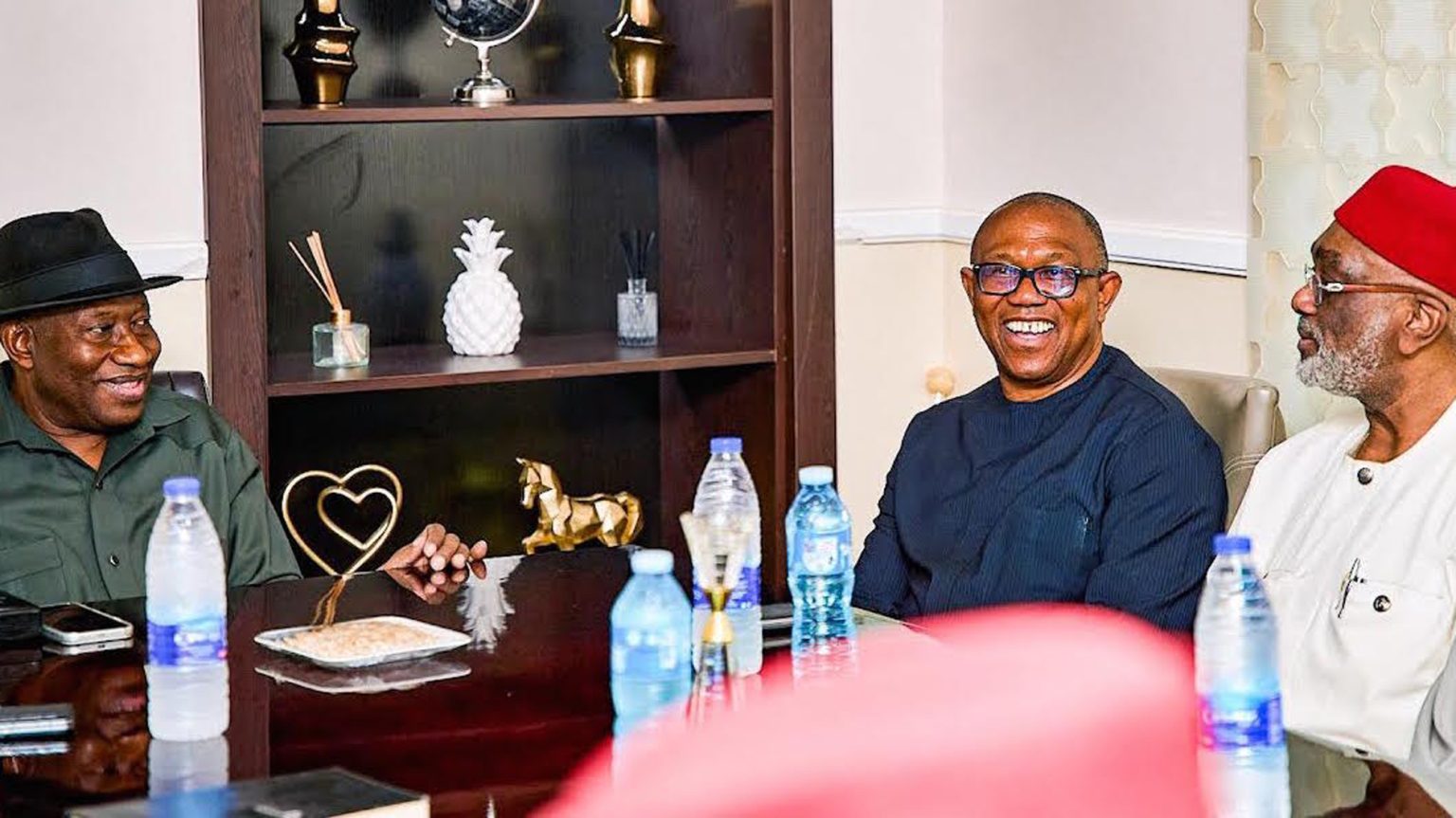 2027: Obi Meets Jonathan as Gbenga Hashim Warns Against One-Party State