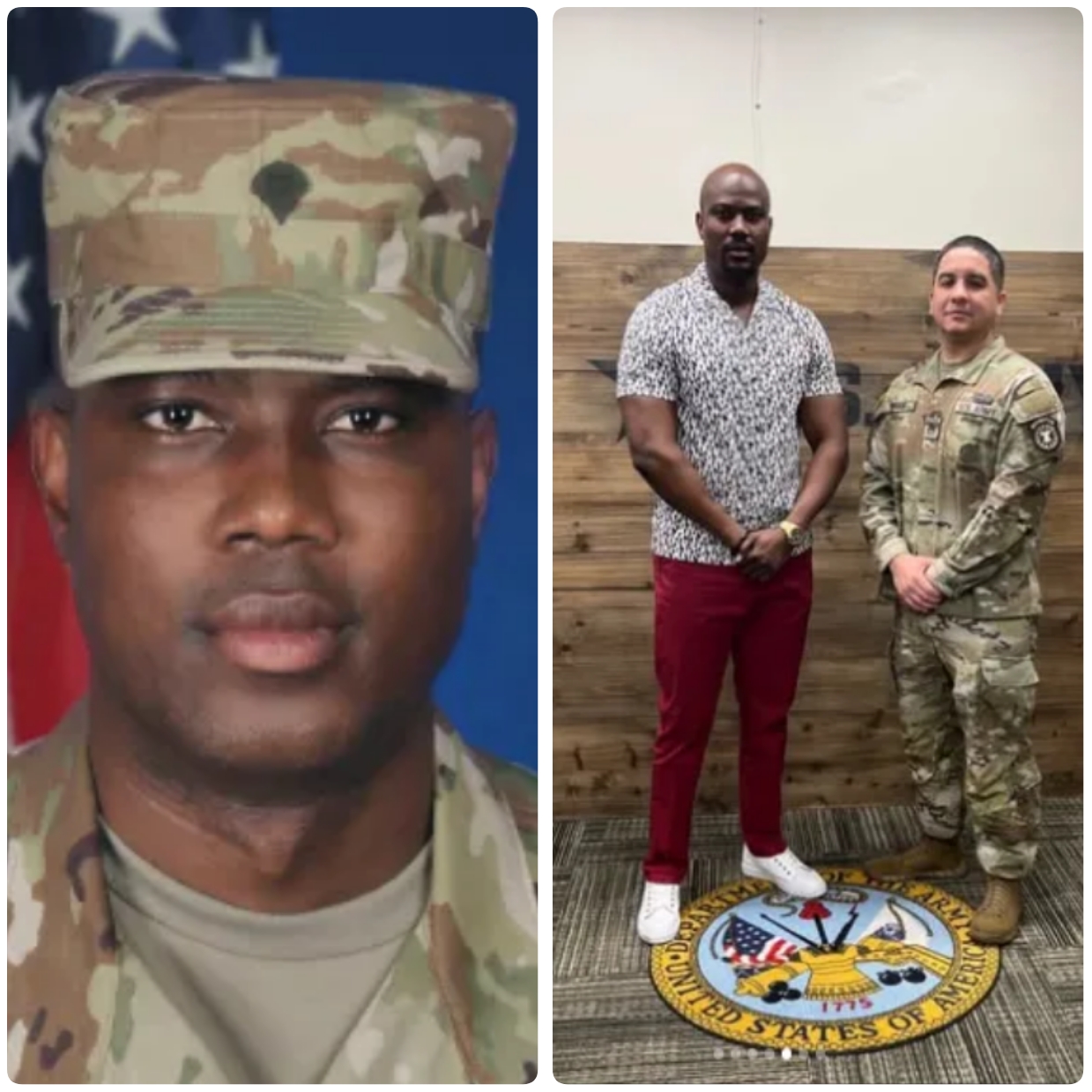 Nollywood Actor Joseph Momodu Enlists in US Army, Dedicates Milestone to Late Father