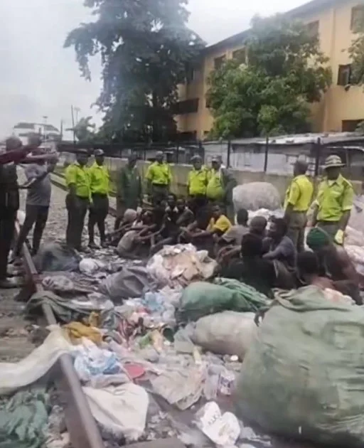 Lagos Task Force Arrests 15 Suspects for Allegedly Recycling Discarded Plastic Plates for Food Sales