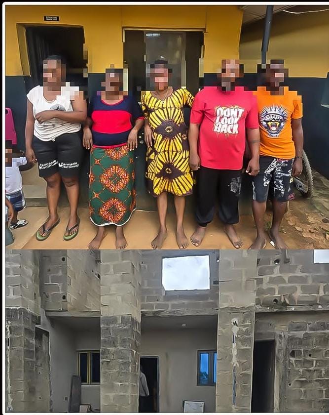 Police Bust Alleged Baby Factory in Ogun, Rescue Pregnant Women, Children Police Bust Alleged Baby Factory in Ogun, Rescue Pregnant Women, Children