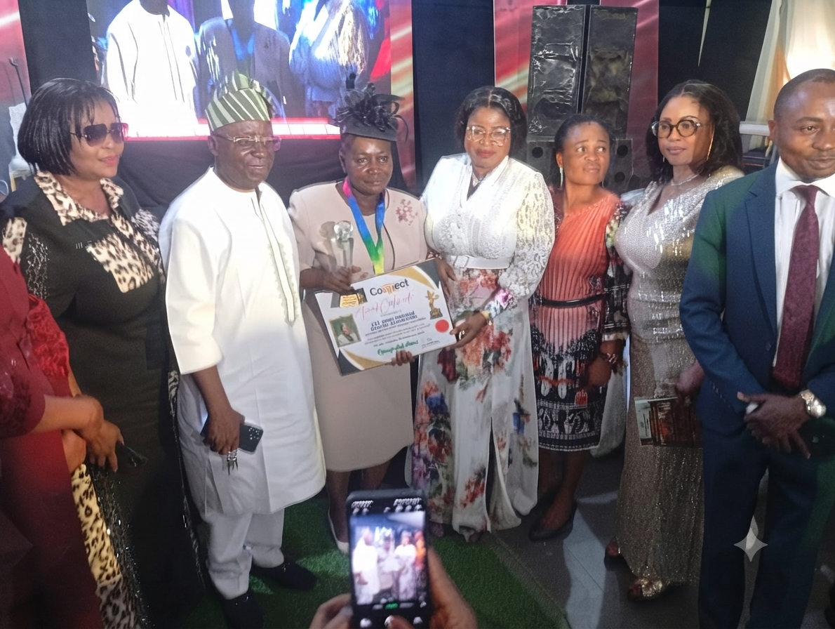 Pastor Titilayo Olumuyiwa Honoured With News Connect Magazine Award of Excellence Pastor Titilayo Olumuyiwa Honoured With News Connect Magazine Award of Excellence