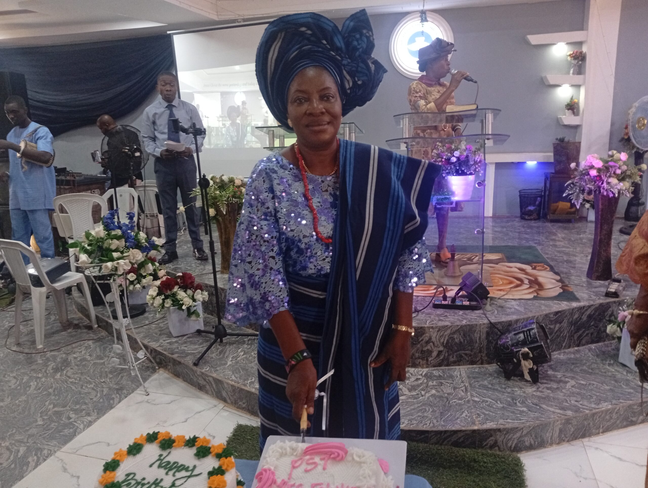 Pastor Mrs Foluke Oki Celebrates 60th Birthday, Returns Glory to God at Thanksgiving Service in Akure