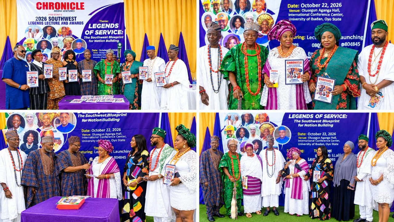 Southwest Leaders, Achievers Honoured at ‘D’ Chronicle Media Ventures Awards in Ibadan